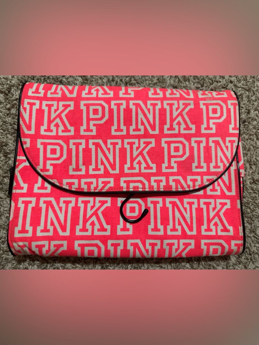 PINK Victoria Secret Hanging Toiletry Bag Travel Organizer